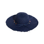 Chapeau de soleil large à perles Pamela