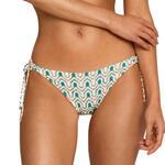 Bas maillot slip de bain taille basse à nouettes KALEIDO