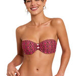 Haut maillot de bain bandeau KALEIDO