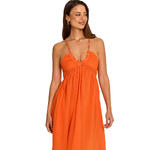 Robe longue estivale fines bretelles MAGMA