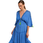 Robe mi-longue de plage BIKINI BAY