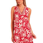 ADMAS FEMME - Ref.19911ADR - Robe estivale sans manches Sun Summer Admas