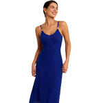 Robe de plage mi-longue fines bretelles SOLSTICE