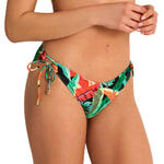 Bas maillot slip de bain taille basse à nouettes OASIS