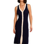 Robe mi-longue estivale sans manches SAILOR