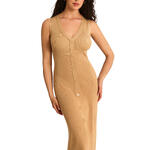 Robe mi-longue estivale sans manches SAILOR