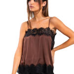 Débardeur Satin And Lace