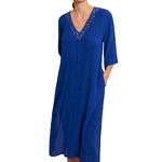 Robe de plage mi-longue manches trois-quarts SOLSTICE