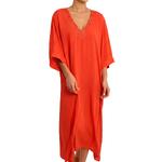 Robe de plage mi-longue manches trois-quarts SOLSTICE