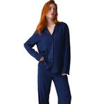 Pyjama pantalon chemise AMOURETTE JACQUARD