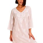 SELMARK MARE - Ref.BC242SE - Tunique de plage brodée manches 3/4 COMPLEMENTOS