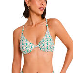 Haut maillot de bain triangle non préformé KALEIDO