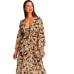 Kimono long de plage SALVIA