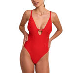 Maillot de bain une pièce triangle préformé SOLSTICE