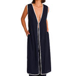 Ensemble de plage pantalon gilet long ouvert NAUTILUS
