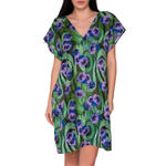 LUNA - Ref.94729LU - Caftan de plage BLOSSOM Luna Splendida