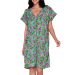 LUNA - Ref.94850LU - Caftan de plage MOTIF Luna Splendida