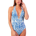 Maillot de bain une pièce préformé dos nu Ceramic