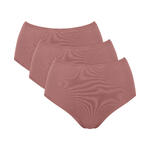 Pack x3 culottes slips taille haute Go Daily Cotton