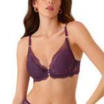 Soutien-gorge triangle préformé plongeant RENATTA