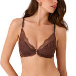 Soutien-gorge triangle préformé plongeant RENATTA