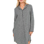 SELMARK - Ref.P12363S - Chemise de nuit manches longues French Twin Selmark