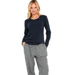 SELMARK - Ref.P12373S - Pyjama pantalon top manches longues French Twin Selmark