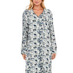 SELMARK - Ref.P12763S - Chemise de nuit manches longues Chic Bamboo Selmark