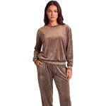 Pyjama pantalon top manches longues Velvet Glow