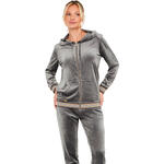 Pyjama pantalon veste zippée à capuche Velvet Glow