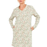 Chemise de nuit manches longues Cotton Layer