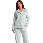 SELMARK - Ref.P13476S - Pyjama pantalon chemise manches longues Soft Waffle
