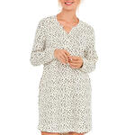 Chemise de nuit manches longues Wild Calm