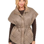 SELMARK - Ref.PC267SE - Gilet matelassé ceinturé manches courtes PC2 Selmark