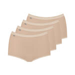 Pack x4 culottes taille haute BASIC PLUS