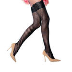Paire de collants 50 den opaques à rayures Sussurro