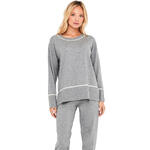 SELMARK - Ref.P12254S - Pyjama pantalon jogger top manches longues Misty Selmark
