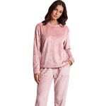 Pyjama pantalon top manches longues Soft Waffle