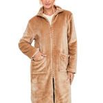 SELMARK - Ref.PC272SE - Veste d'intérieur robe de chambre zippée réversible PC2