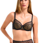 LISCA - Ref.20492LI - Soutien-gorge armaturé RETRO DOTS bonnets B à E Lisca
