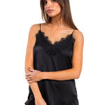 ADMAS FEMME - Ref.43720AD - Débardeur dentelle et satin Outwear Admas