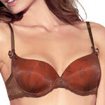 SELMARK - Ref.8517 - Soutien-gorge préformé Chocolat Firenze