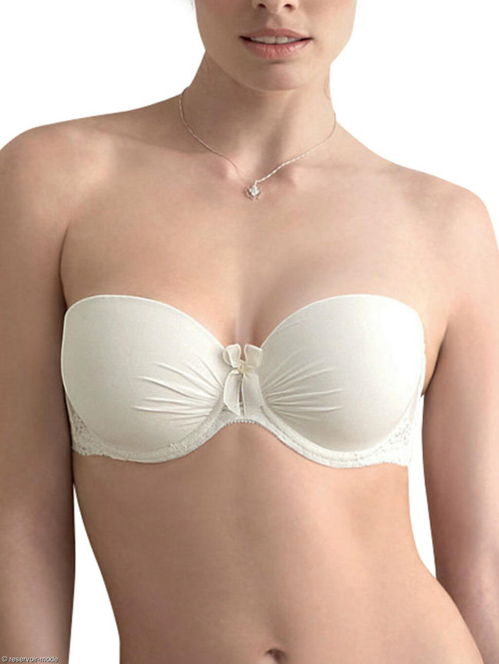 soutien gorge bandeau push up mariage