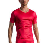 T-Shirt manches courtes col V RED 1763