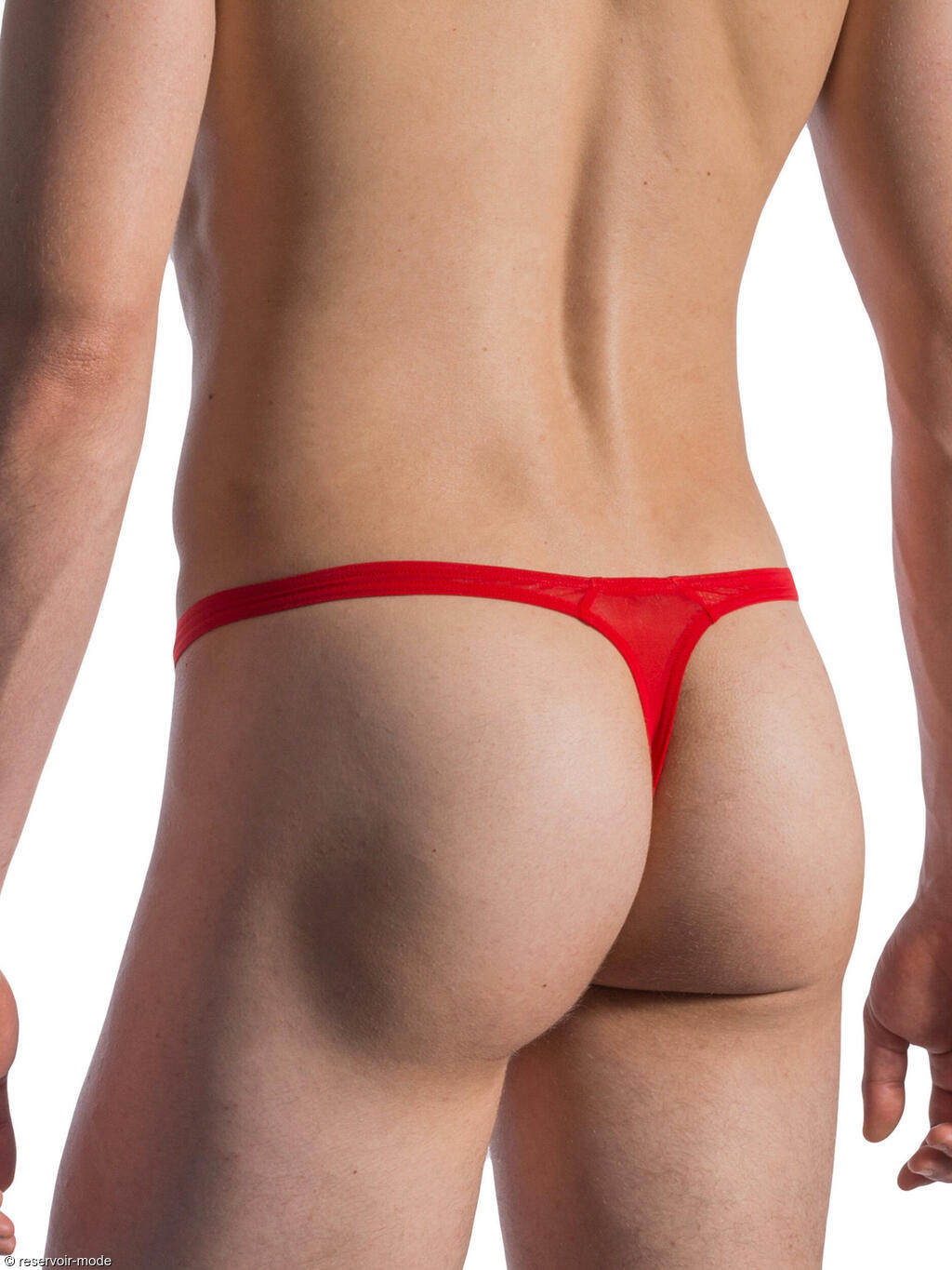 string rouge homme
