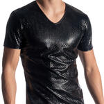 MANSTORE - Ref.210974M - T-shirt col V M865 Manstore