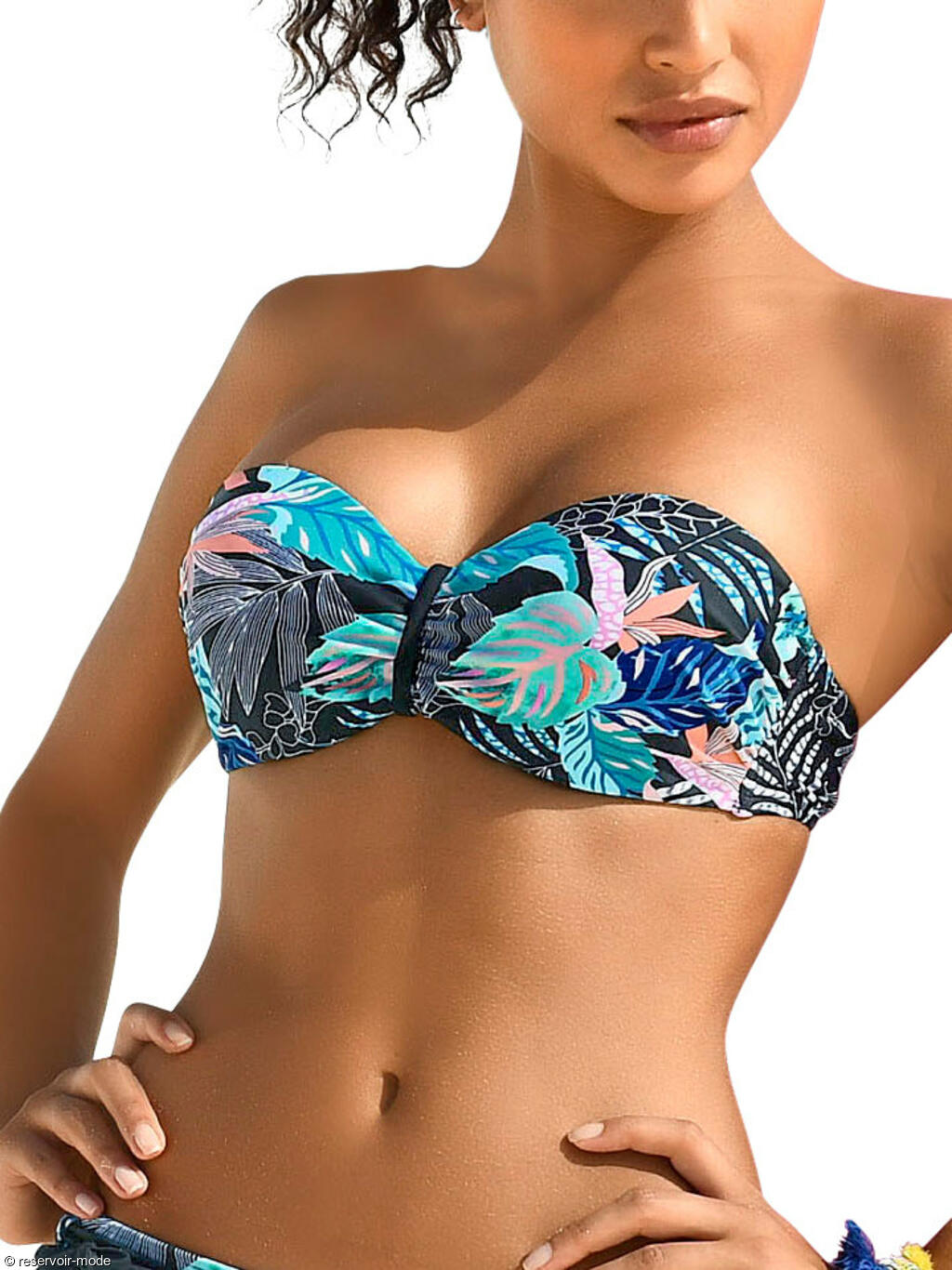 maillot de bain bustier push up