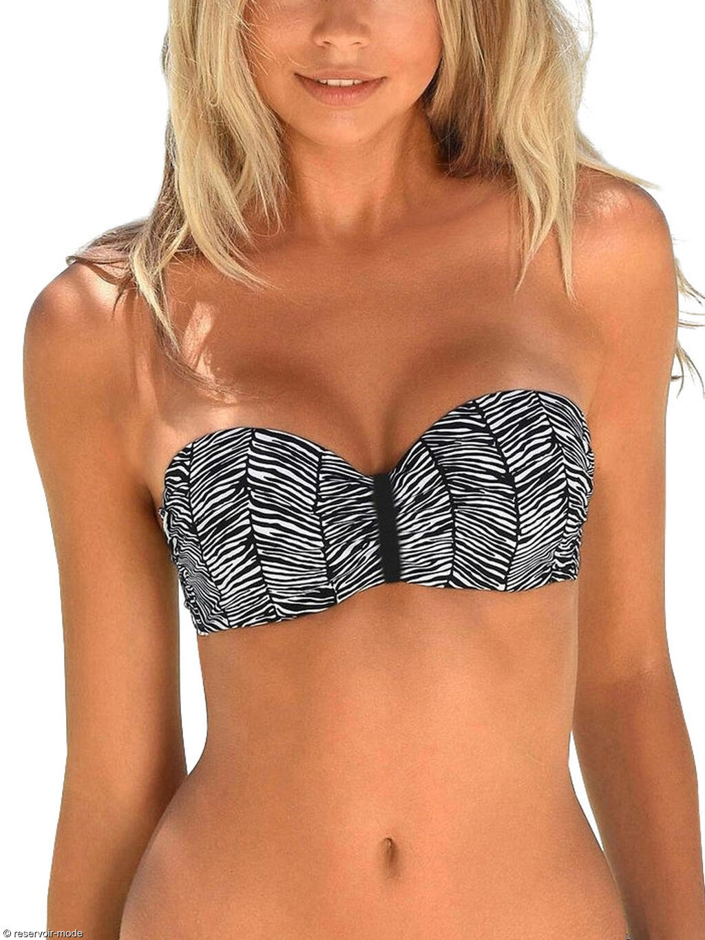 maillot de bain bustier push up