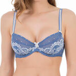 SELMARK - Ref.40611SEB - Soutien-gorge emboîtant Ariana Selmark bleu