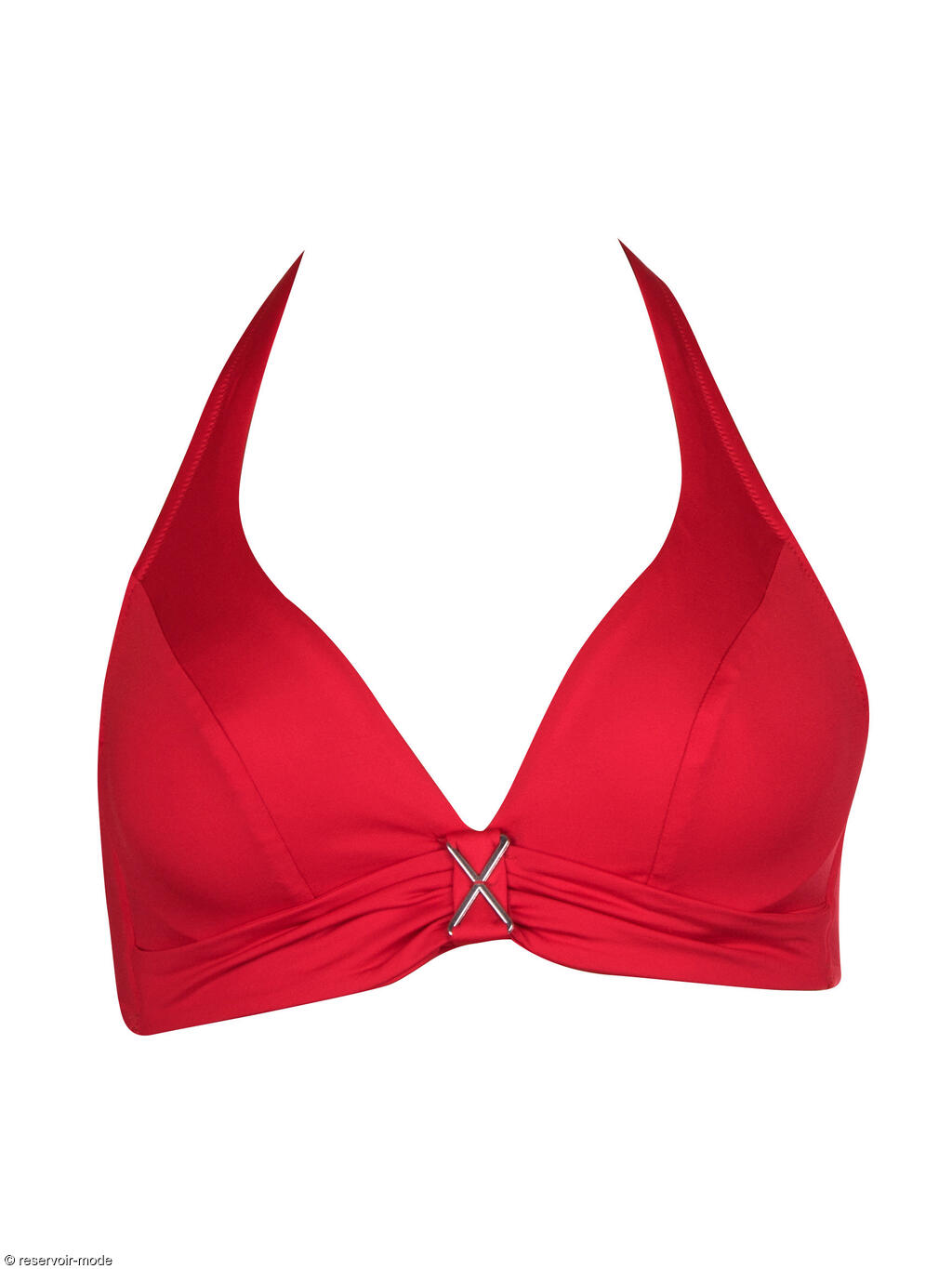 haut de maillot de bain rouge